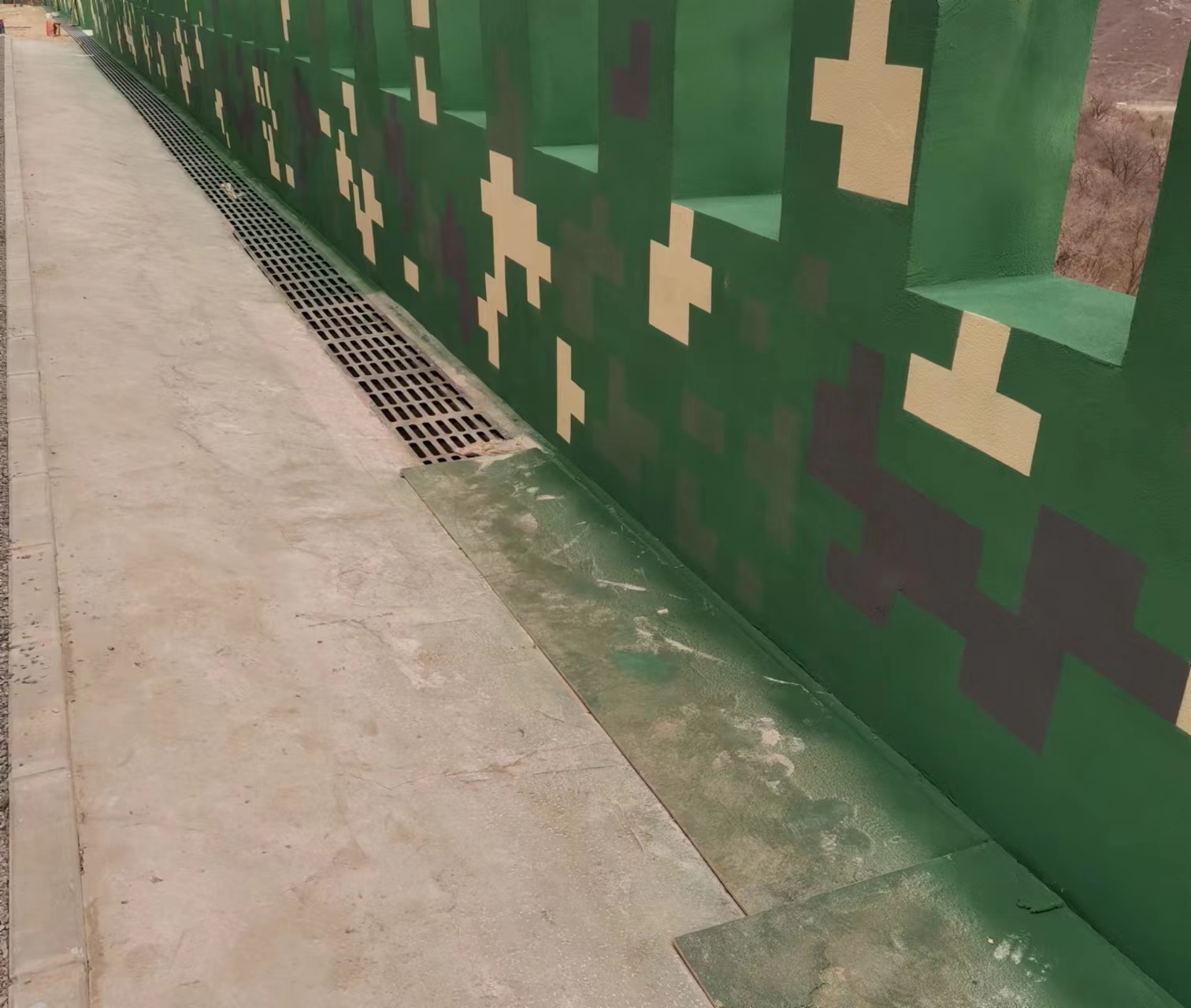 永州围墙迷彩喷涂,数迷彩漆